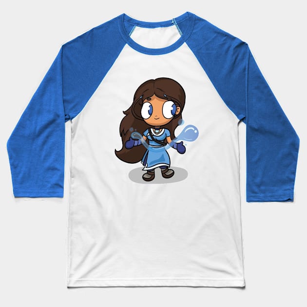 Katara Cutie Baseball T-Shirt by Sarenity